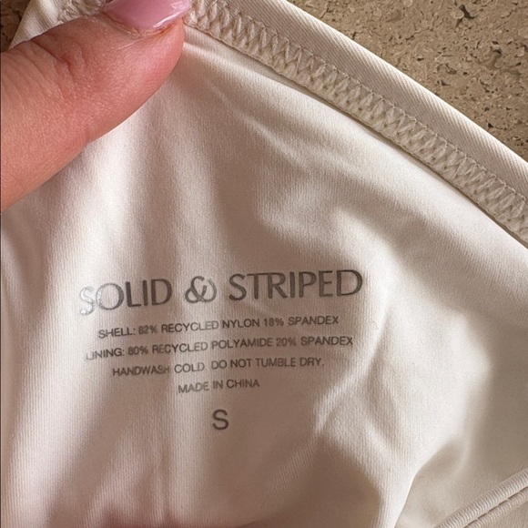 Solid & Stiped bikini top - Picture 3 of 3